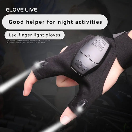 Bright Glove Lights for Night Adventures