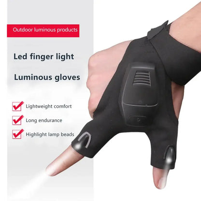 Bright Glove Lights for Night Adventures